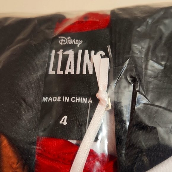 ♥️NWT VINTAGE TORRID DISNEY VILLAINS COSTUME DRESS - CRUELLA HOODED DRESS 4X - Picture 7 of 13